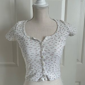 Floral Brandy Melville button up